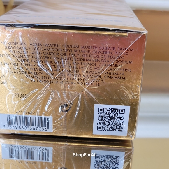 paco rabanne 1 million shower gel JUMBO 600 ML - Picture 4 of 6